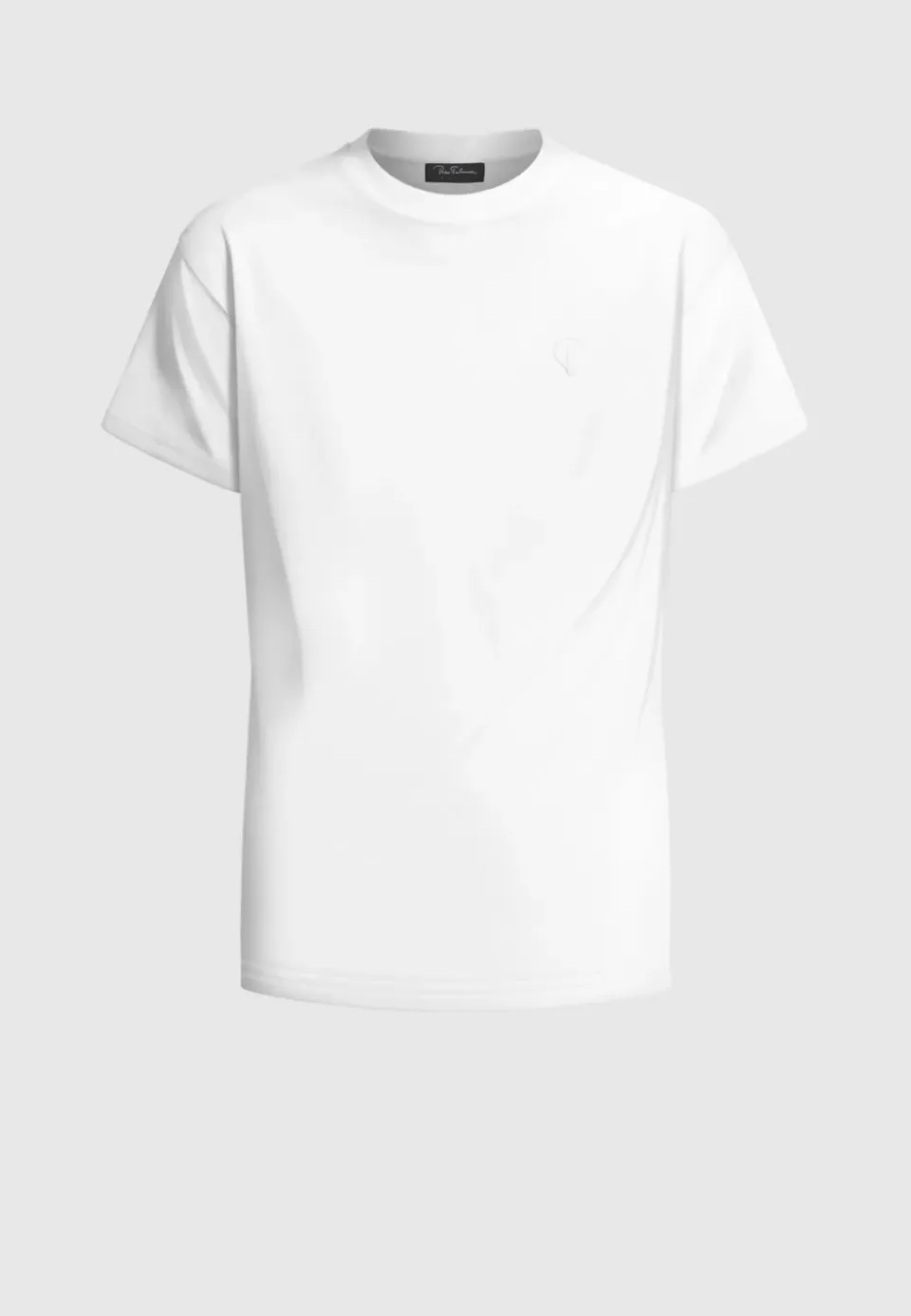 Pierre Talamon Jersey Blanc t-shirt blanc coton