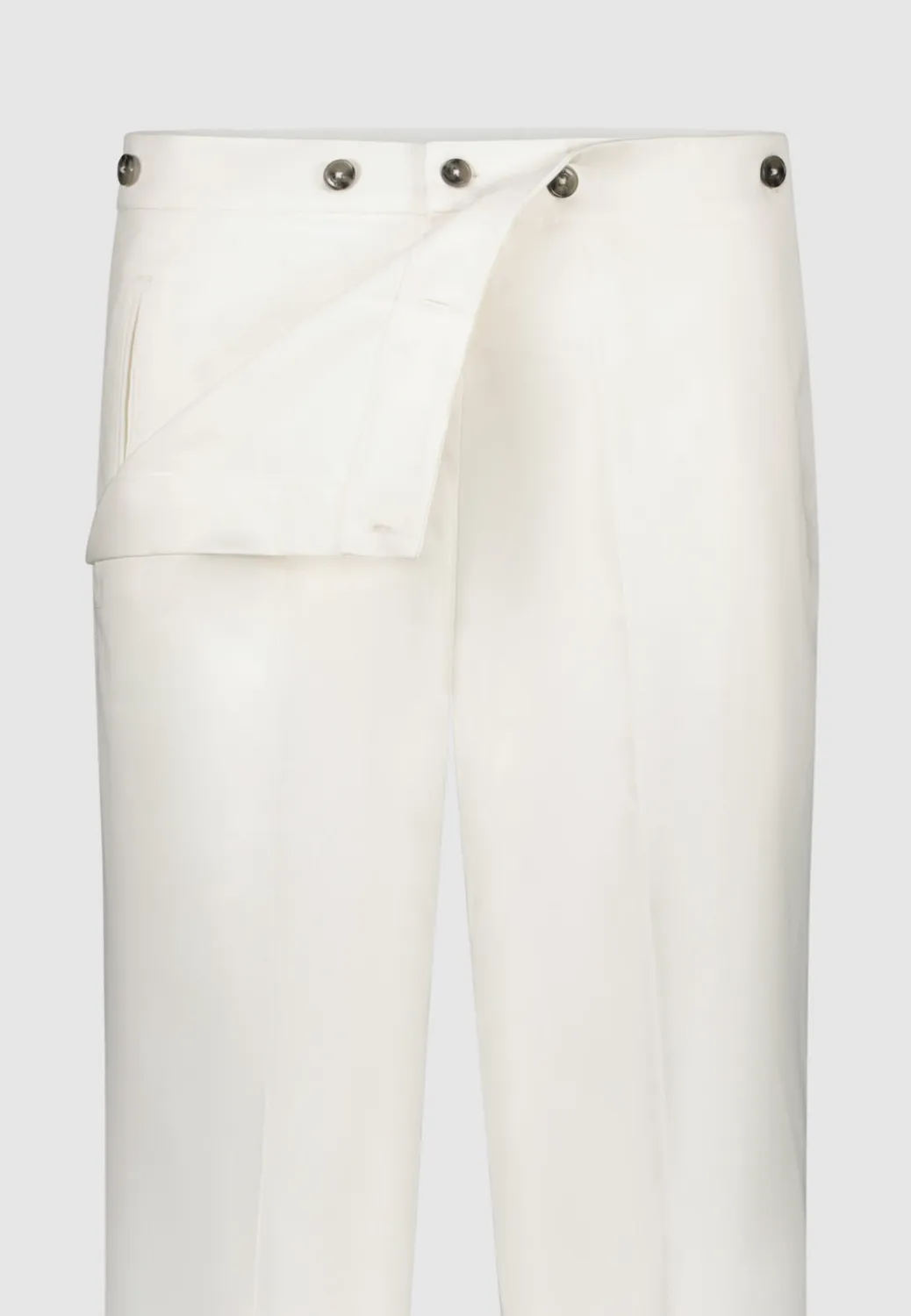 Pierre Talamon Matelot pantalon blanc