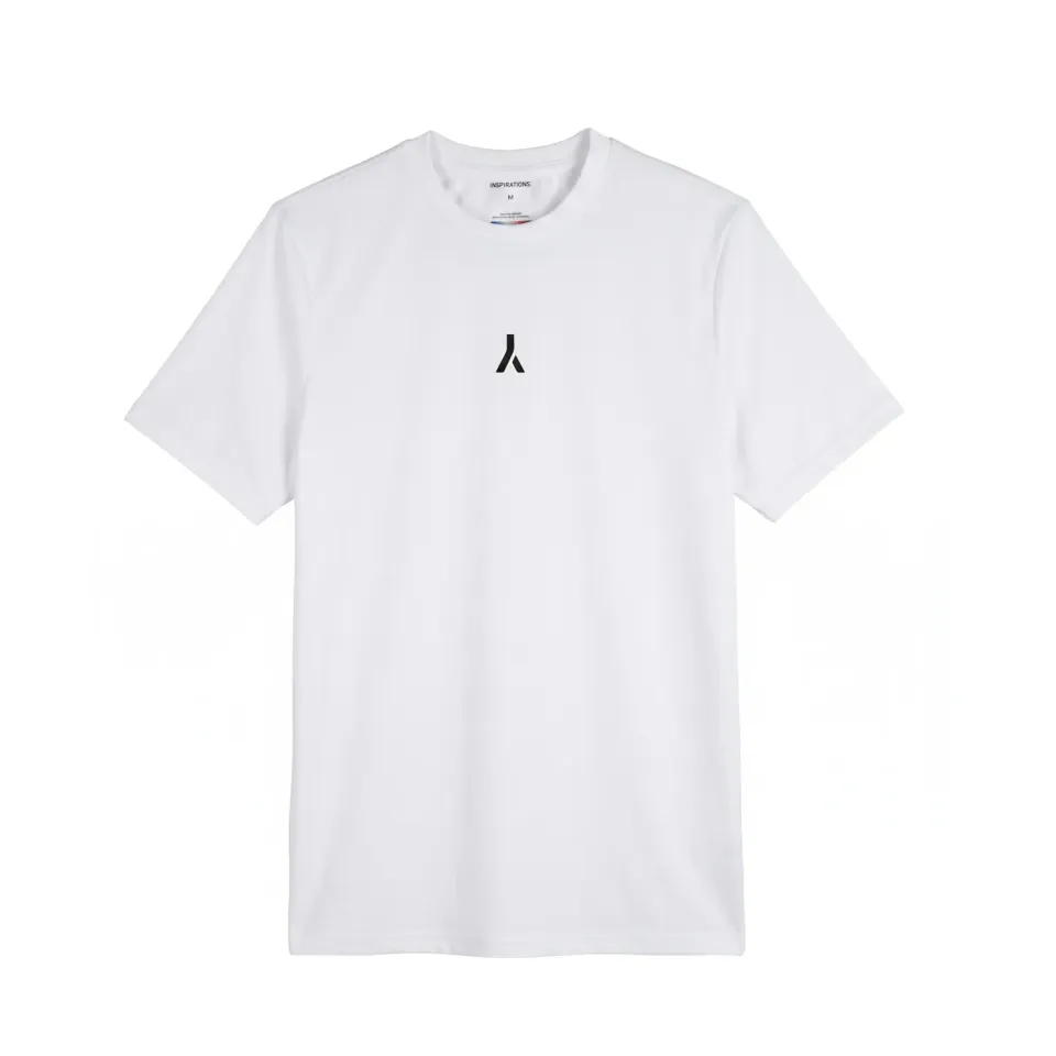 INSPYRATIONS WHY tee shirt homme blanc coton bio