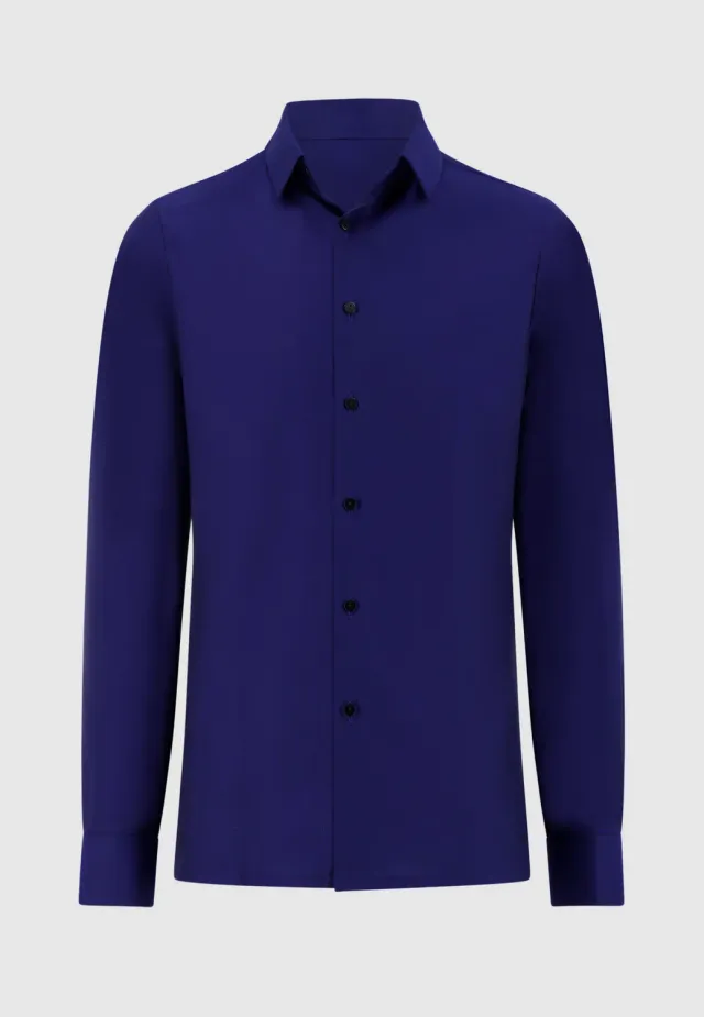 Pierre Talamon Bleu Azur chemise bleu azur homme