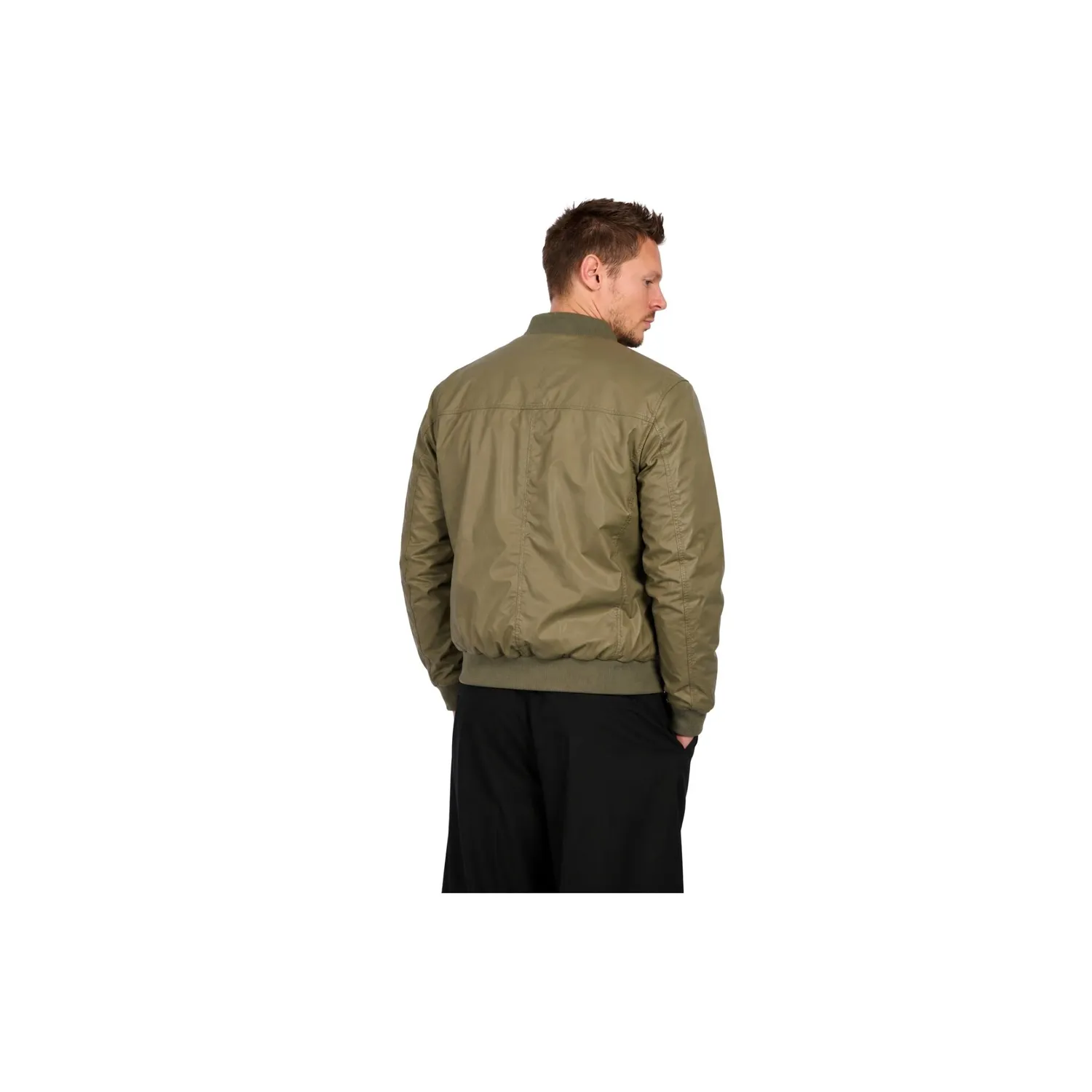 Oakwood Dylan 65208 blouson cuir réversible kaki-marron