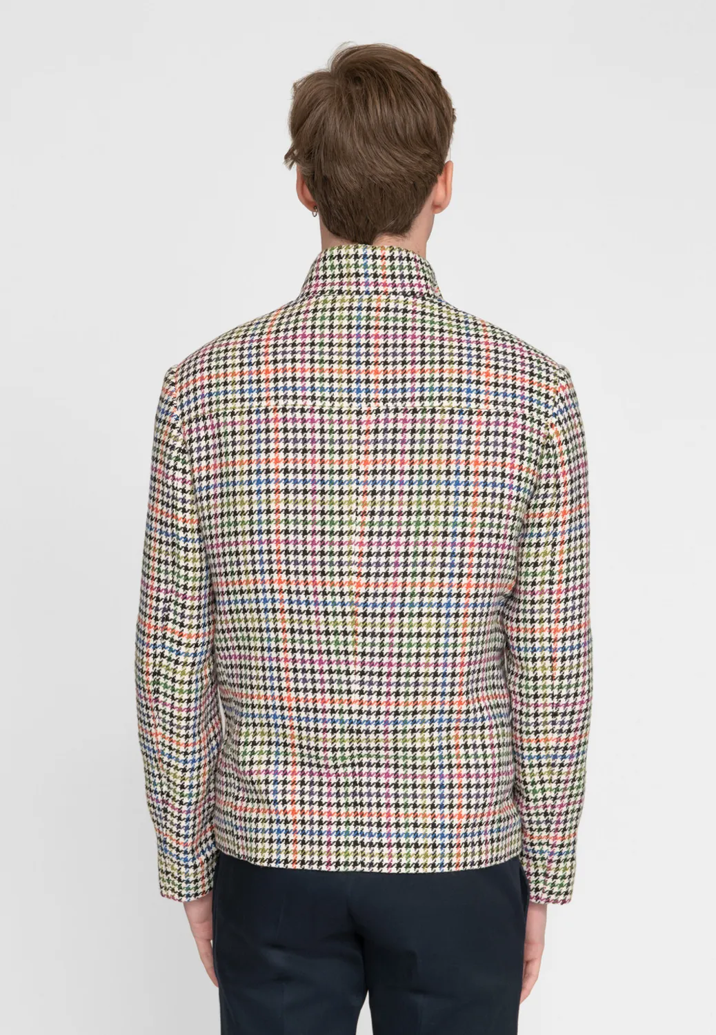 Pierre Talamon blouson multicolore zippé chaud