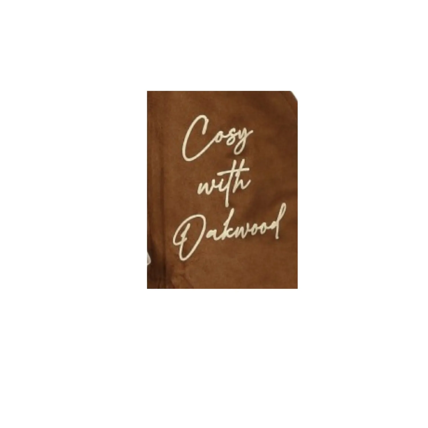 Oakwood Vinci 65256 blouson marron fausse fourrure
