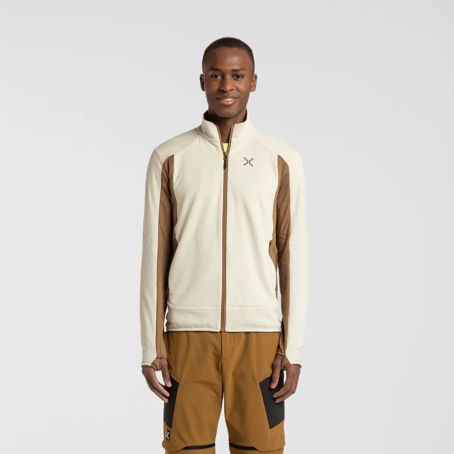 Montura Stretch Color Maglia polaire homme zippée