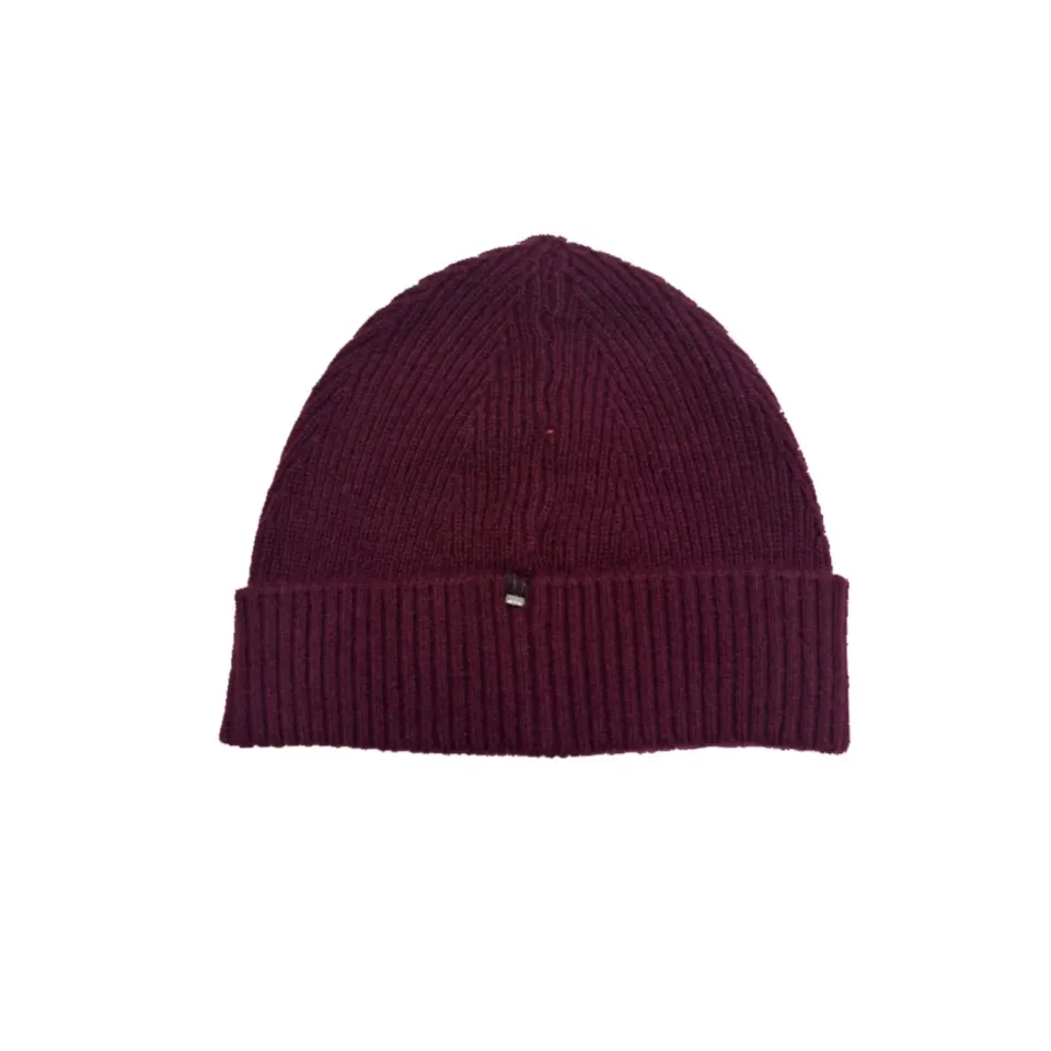 Oakwood Bart 64513 bonnet cachemire bordeaux