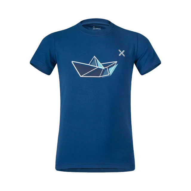 Montura Origami T-Shirt enfant intense violet en coton