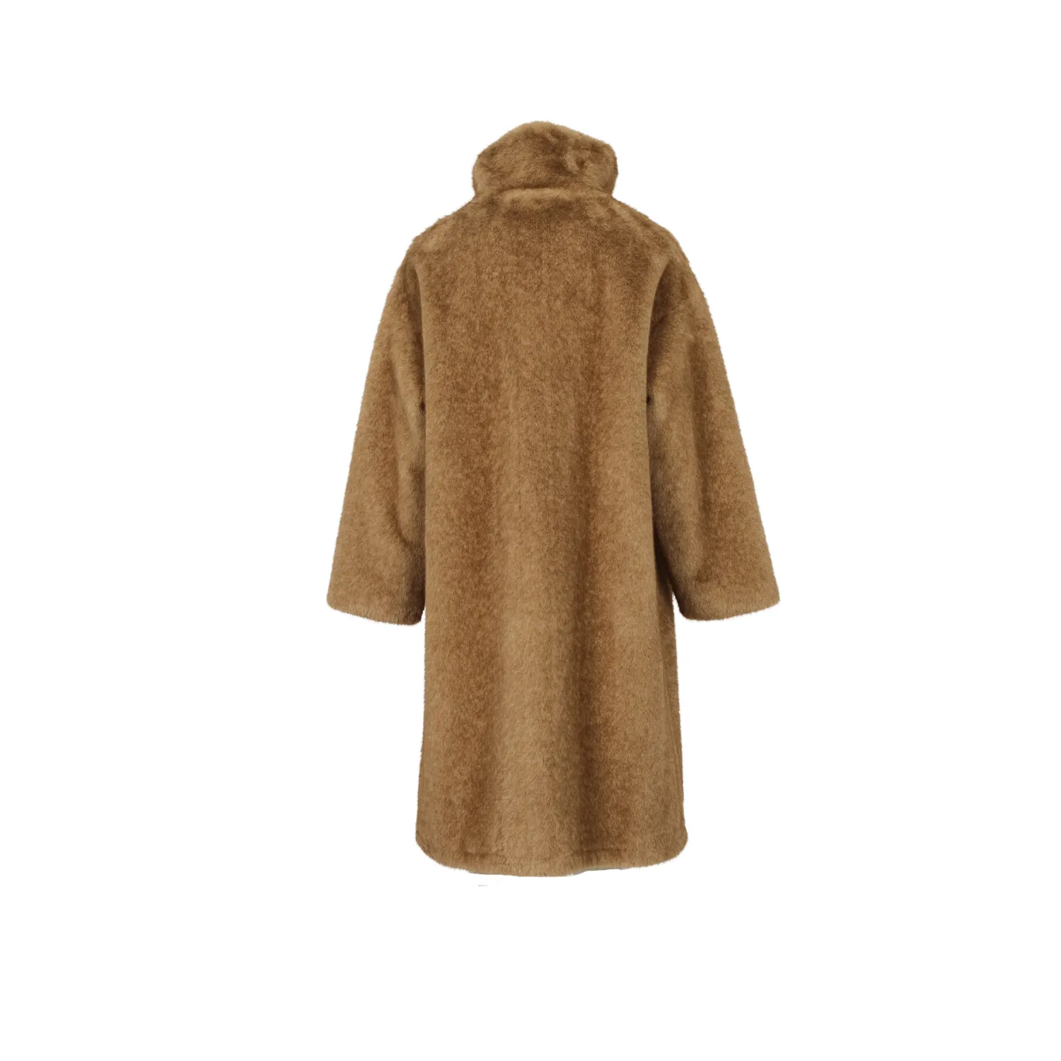 Oakwood Julie 65292 manteau taupe fausse fourrure long