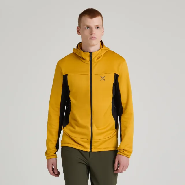 Montura Pulse Hooded sweat homme polaire noir