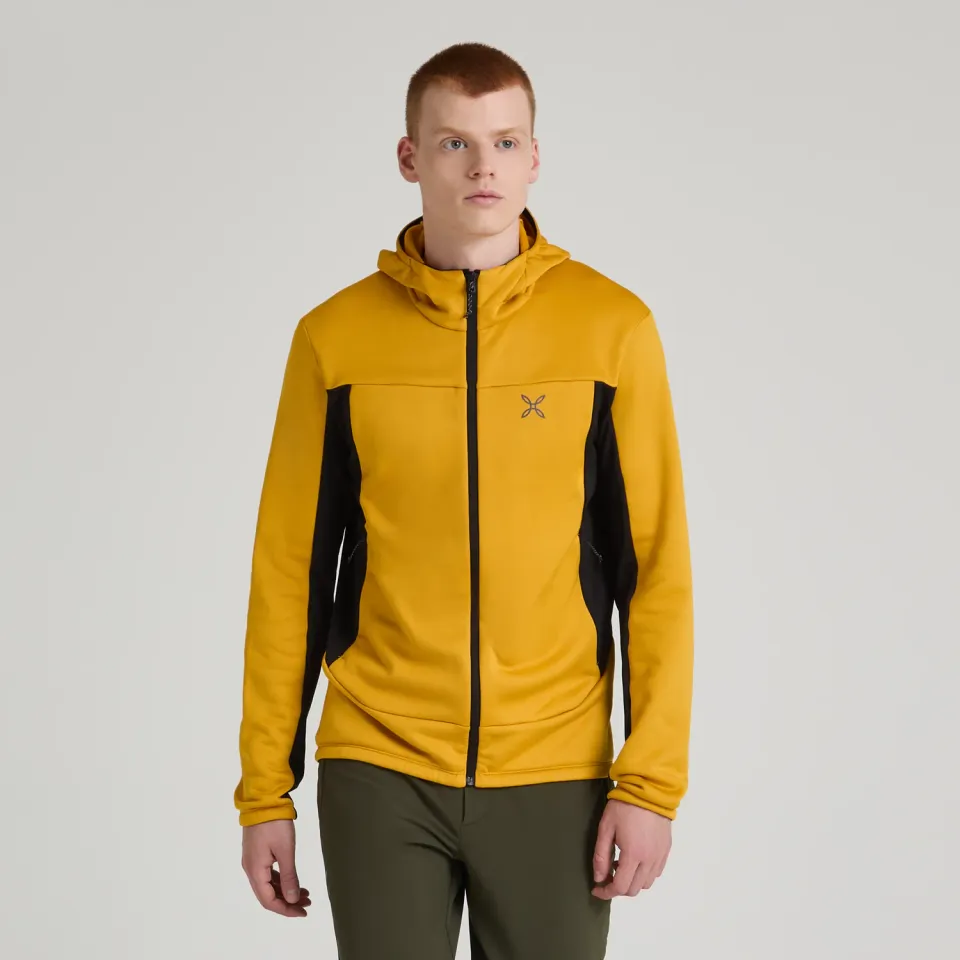 Montura Pulse Hooded sweat homme polaire noir