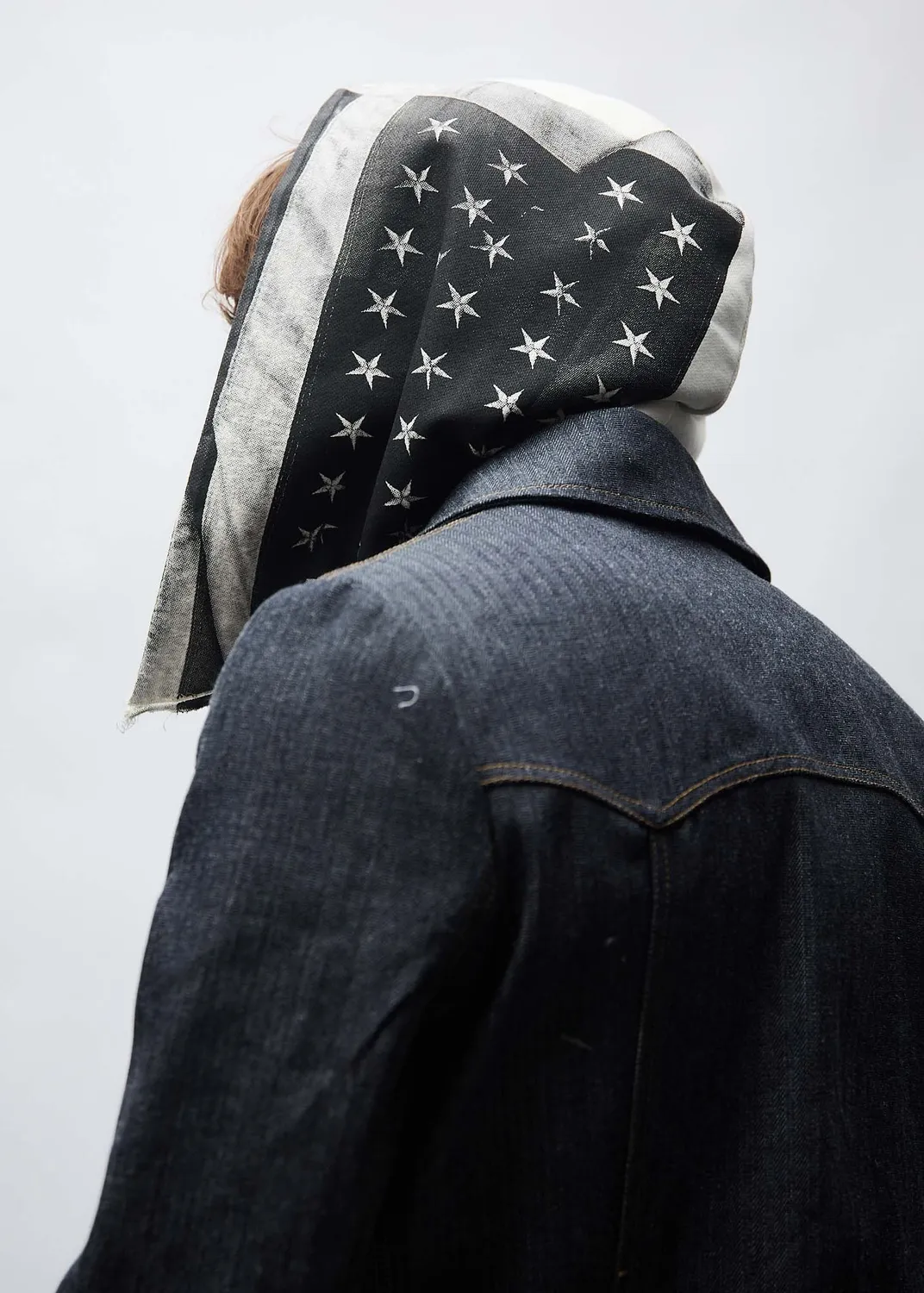 Paolo Leduc Lost Flag capuche blanc vintage coton