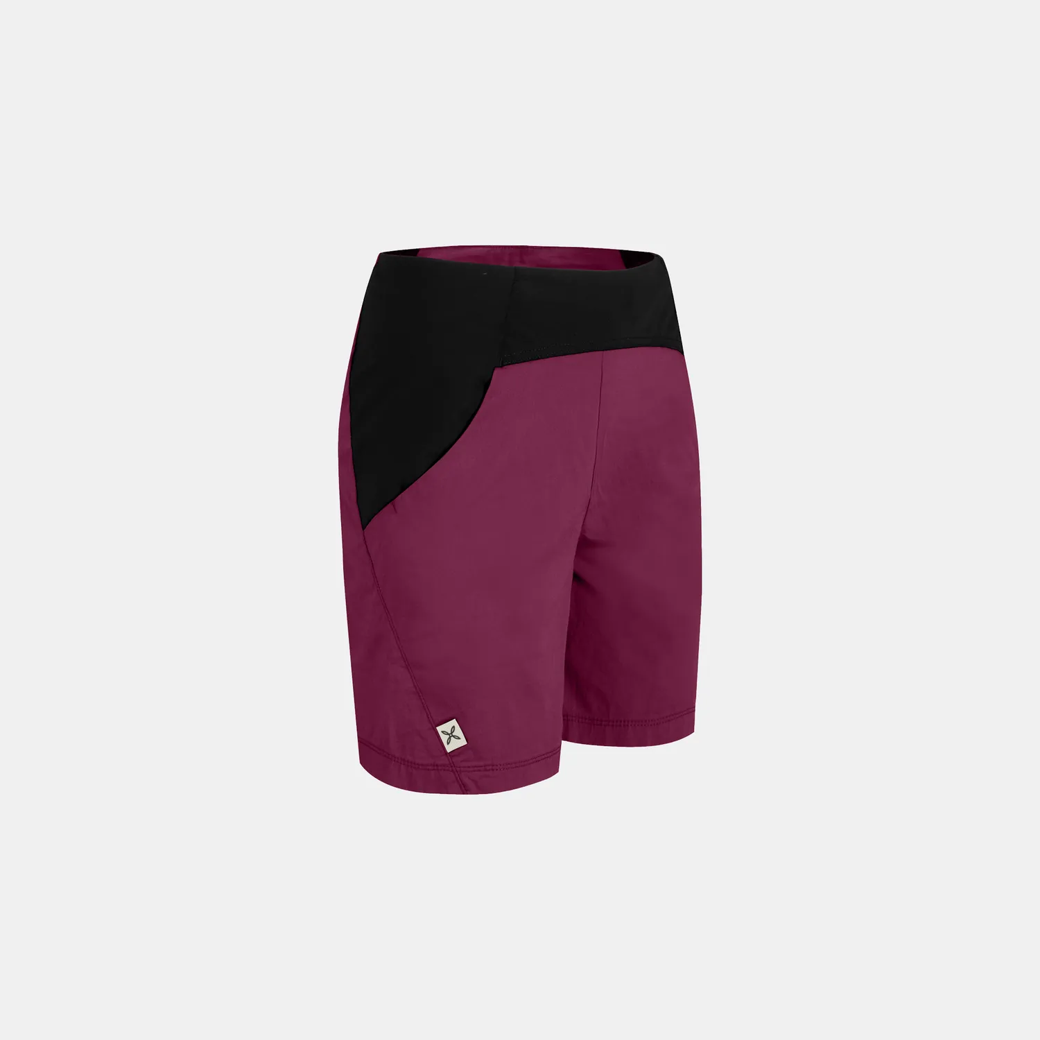 Montura Guna short femme vinaccia coton stretch