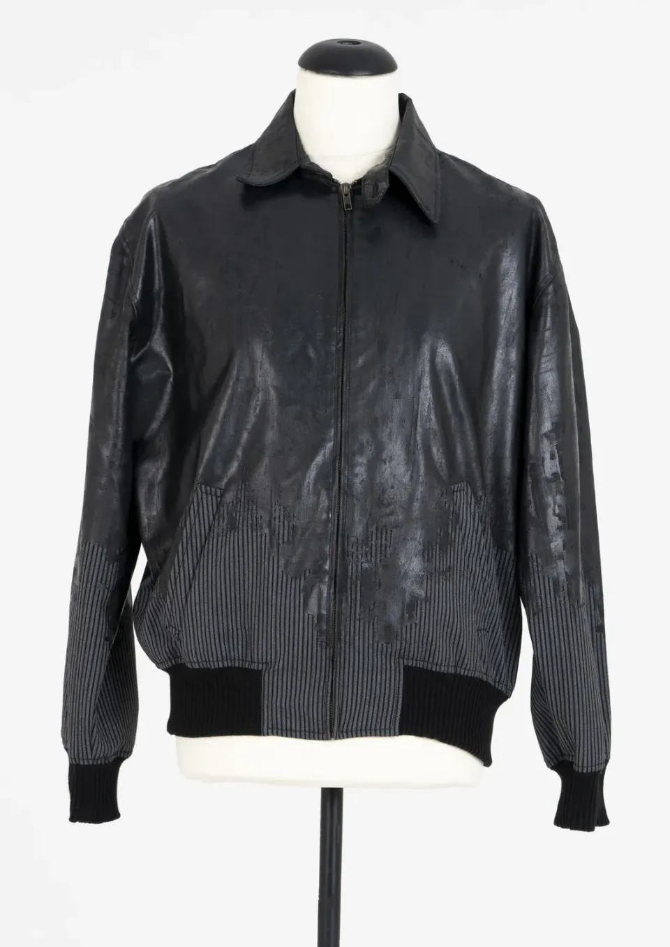 Paolo Leduc Reverso Bomber blouson réversible noir