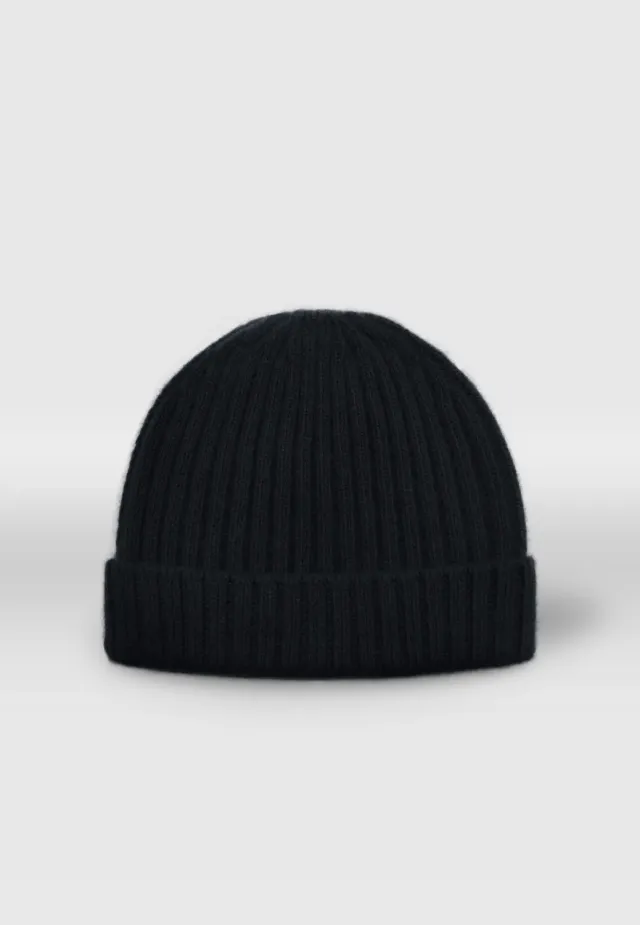 Pierre Talamon bonnet noir hiver homme