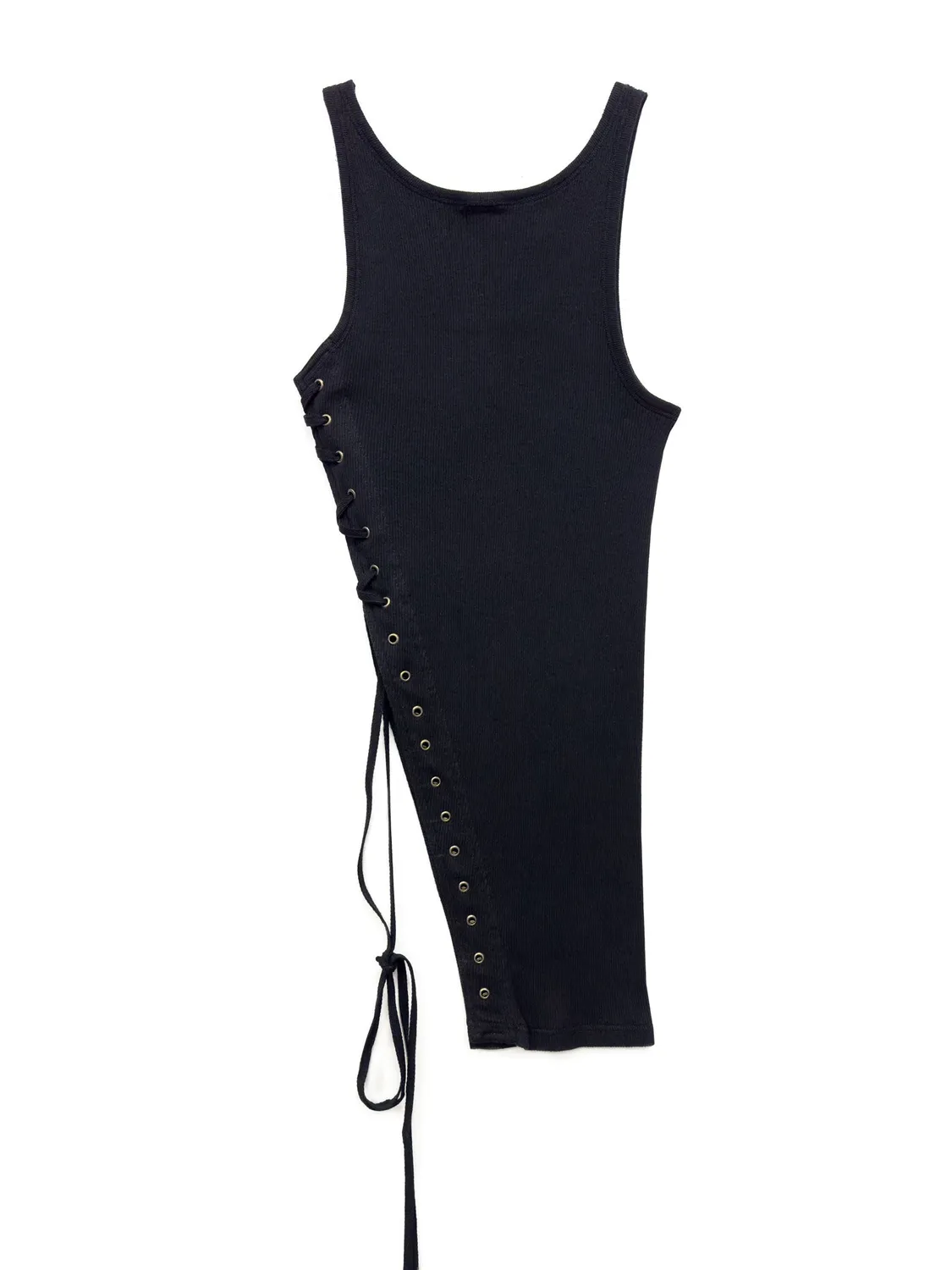 PAOLO LEDUC Bustier Leduc débardeur noir coton S/M