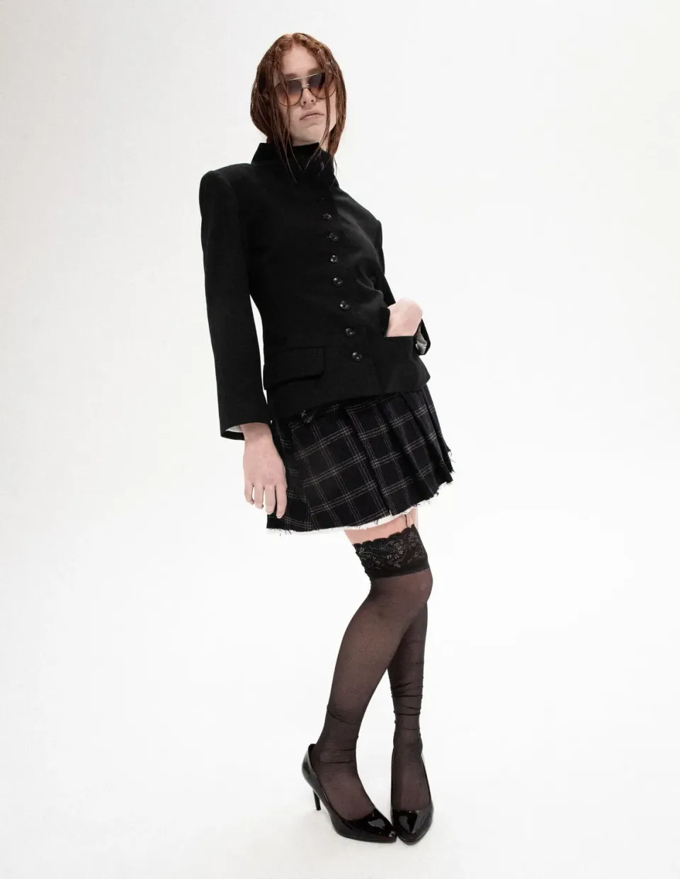 Paolo Leduc Deepest Desires blazer laine col montant