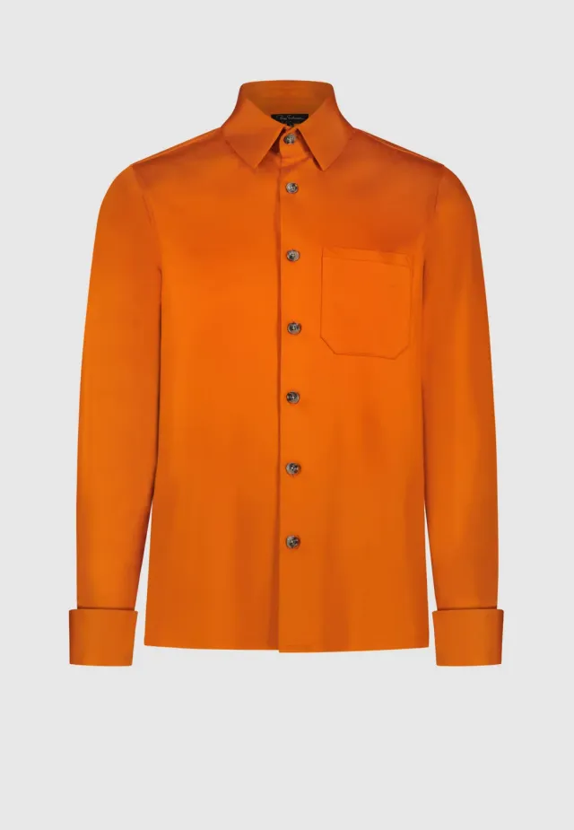 Pierre Talamon surchemise orange