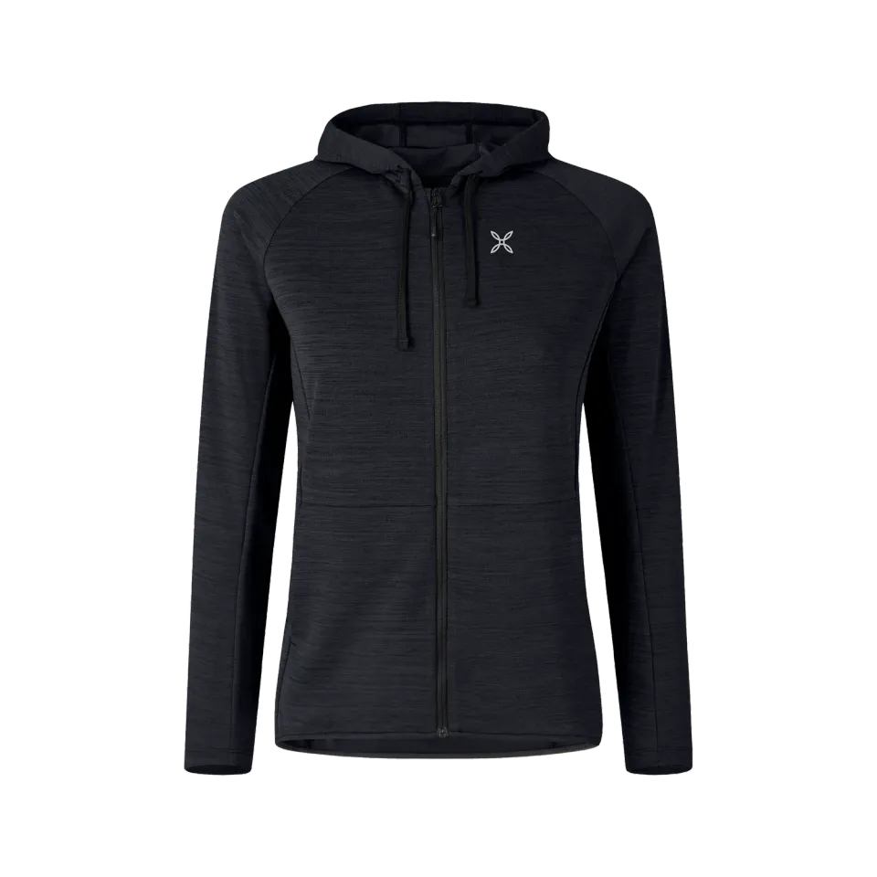 Montura Timeless Maglia polaire femme moutarde zippée légère