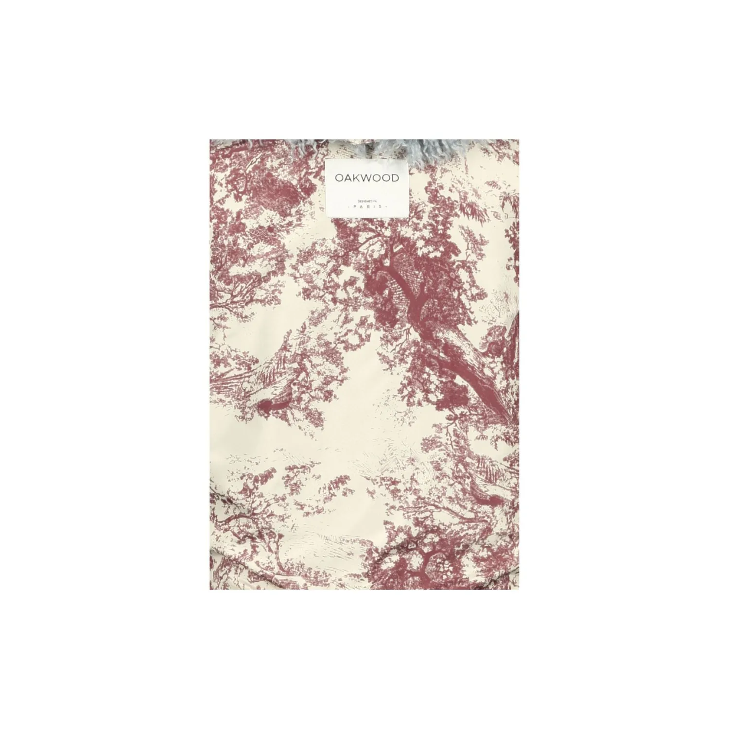 Oakwood Beth gilet fausse fourrure bleu glacier