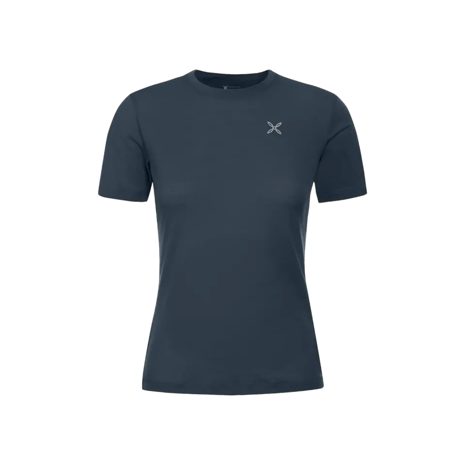 Montura Logo Merino t-shirt femme laine mérinos