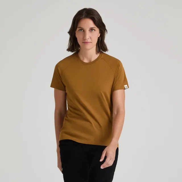 Montura Minimal Logo t-shirt femme blanc coton bio