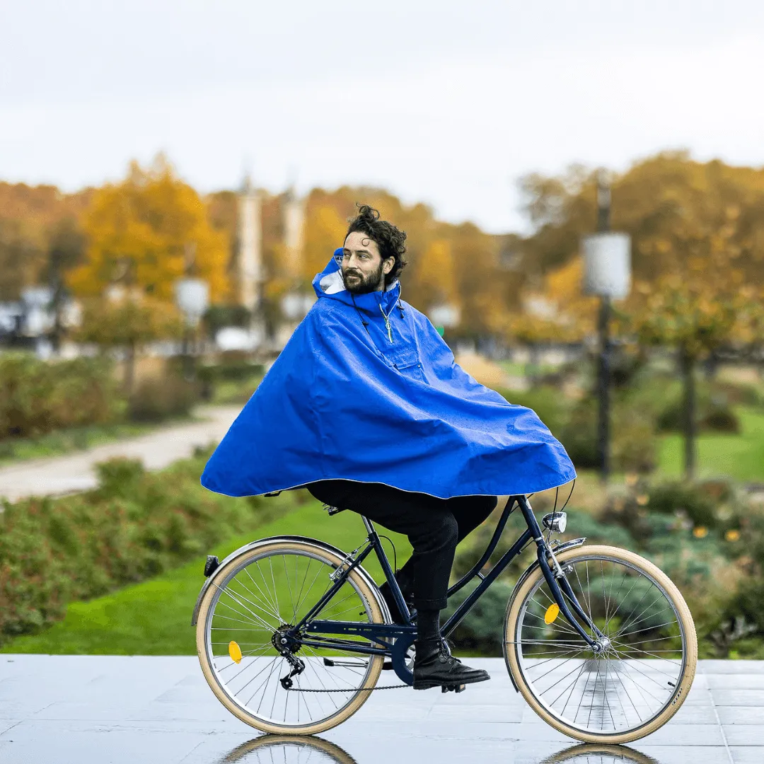 Le Temps des Grenouilles Cap Comorin cape de pluie vélo S/M