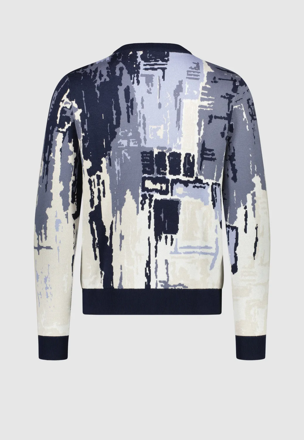 Pierre Talamon Paysage pull bleu