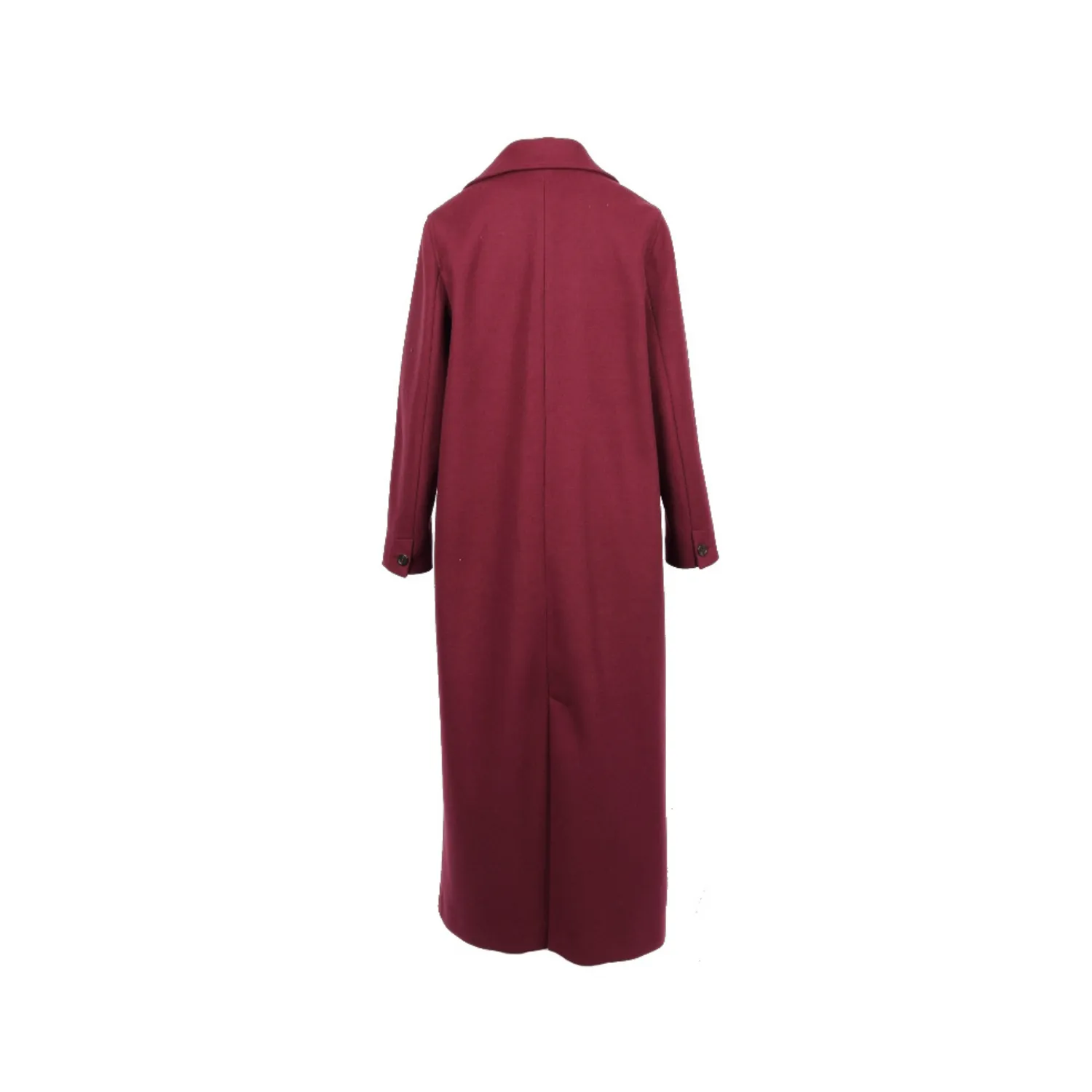 Oakwood Grace 65358 manteau laine bordeaux long