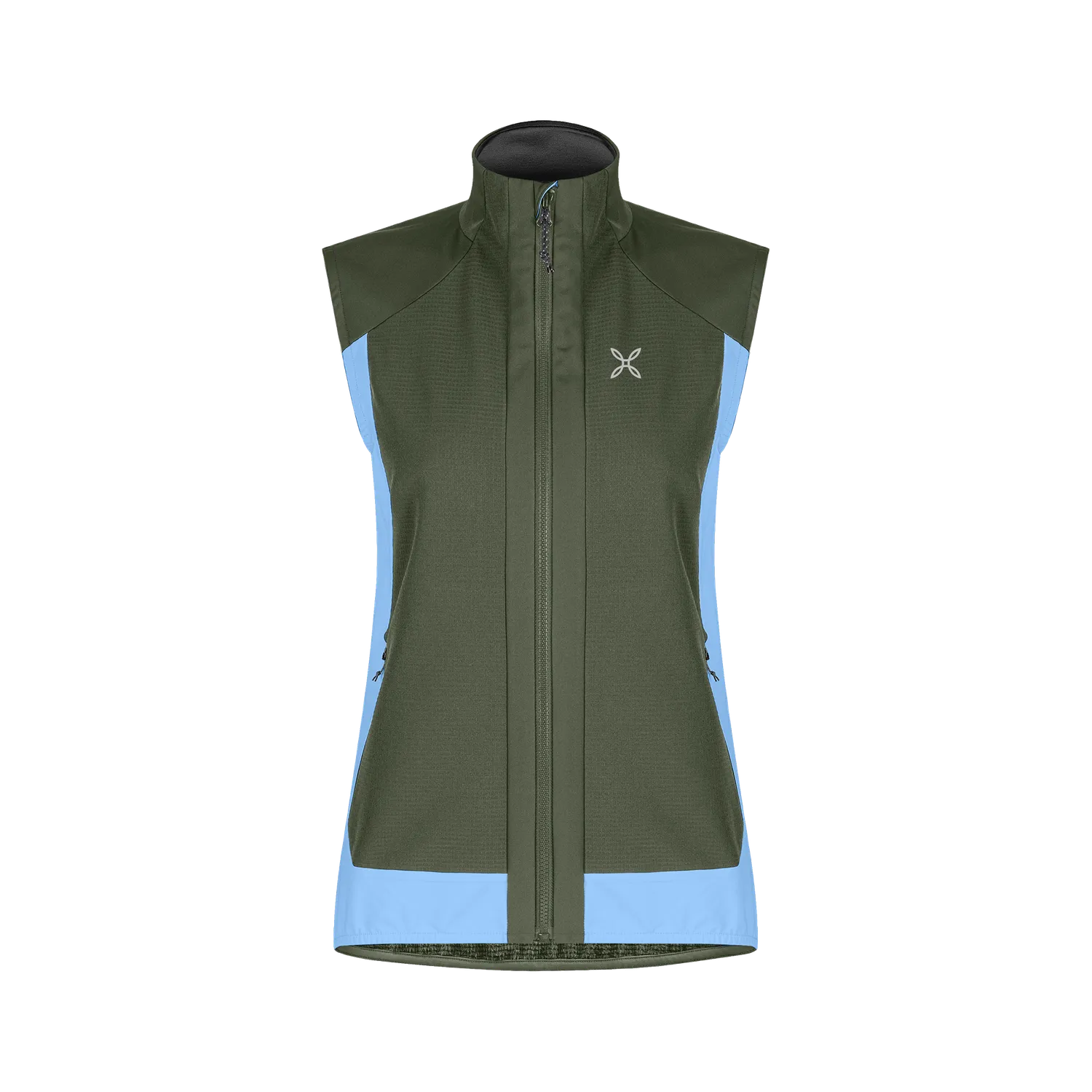 Montura Dolomiti Wind Vest Woman gilet bleu graphite coupe-vent