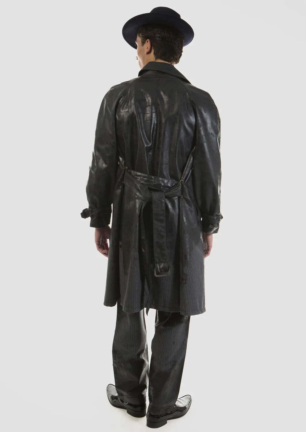 Paolo Leduc Black Pearl trench noir taille M