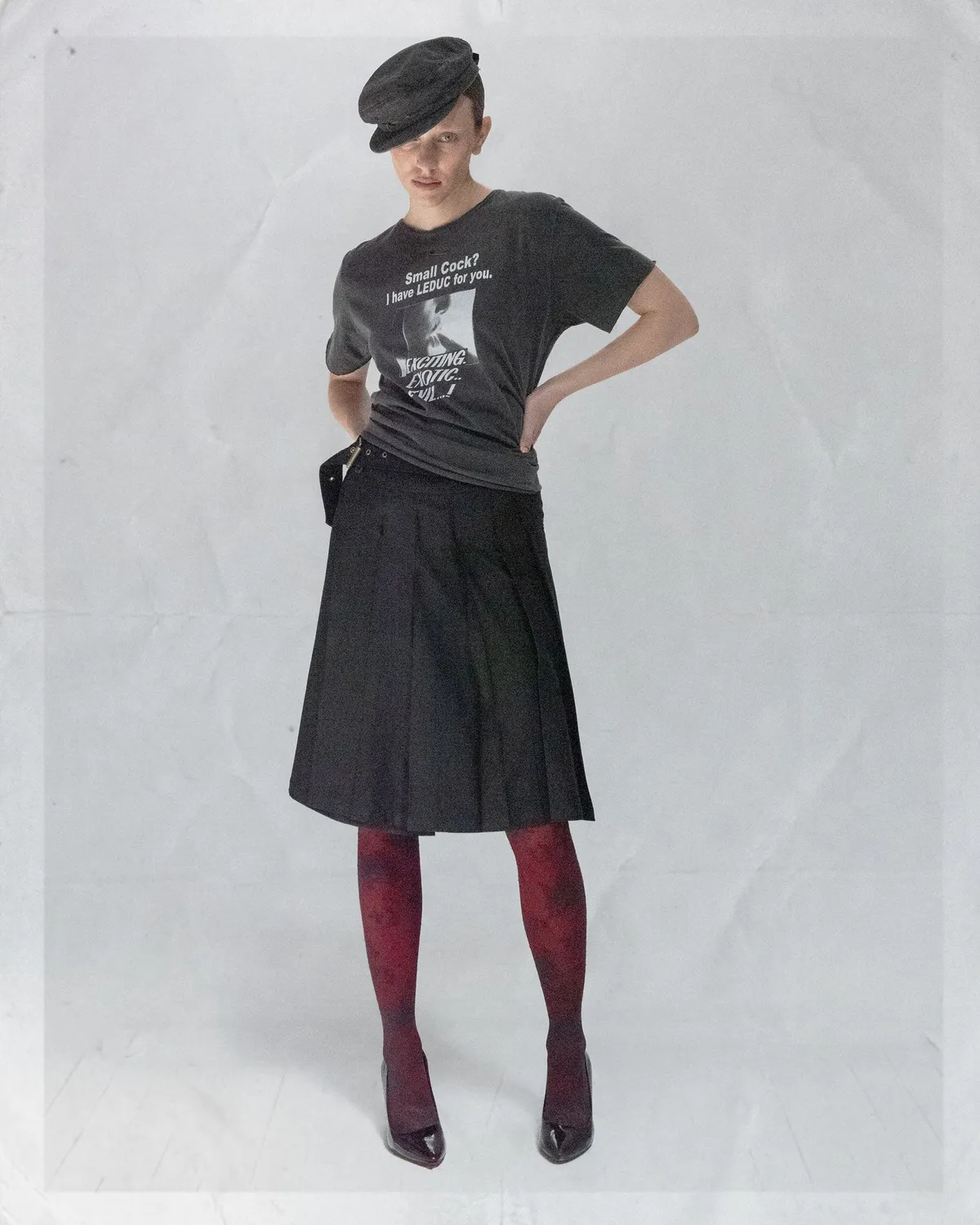 Paolo Leduc Exotic t-shirt coton bio noir vintage
