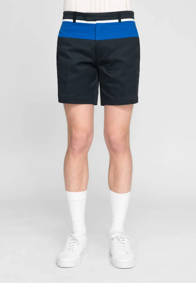 Pierre Talamon Rubana Bermuda Bleu Roi Homme