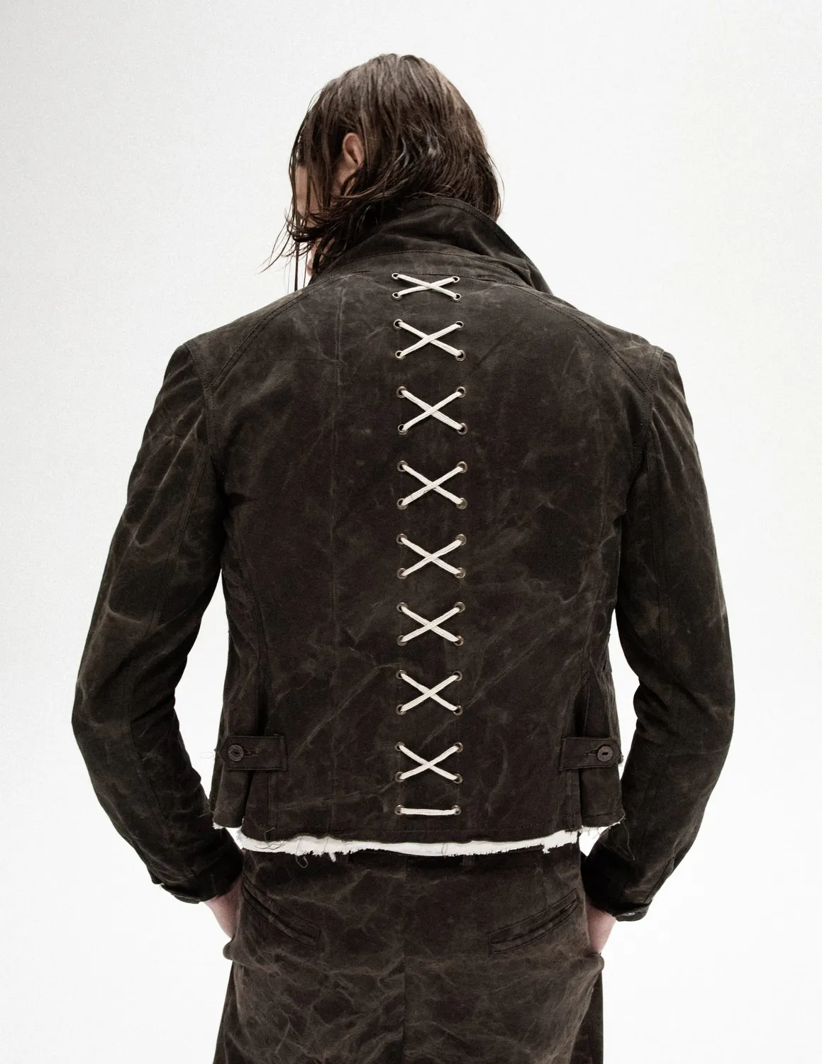 Paolo Leduc Spinal Tap veste coton cropped S M L