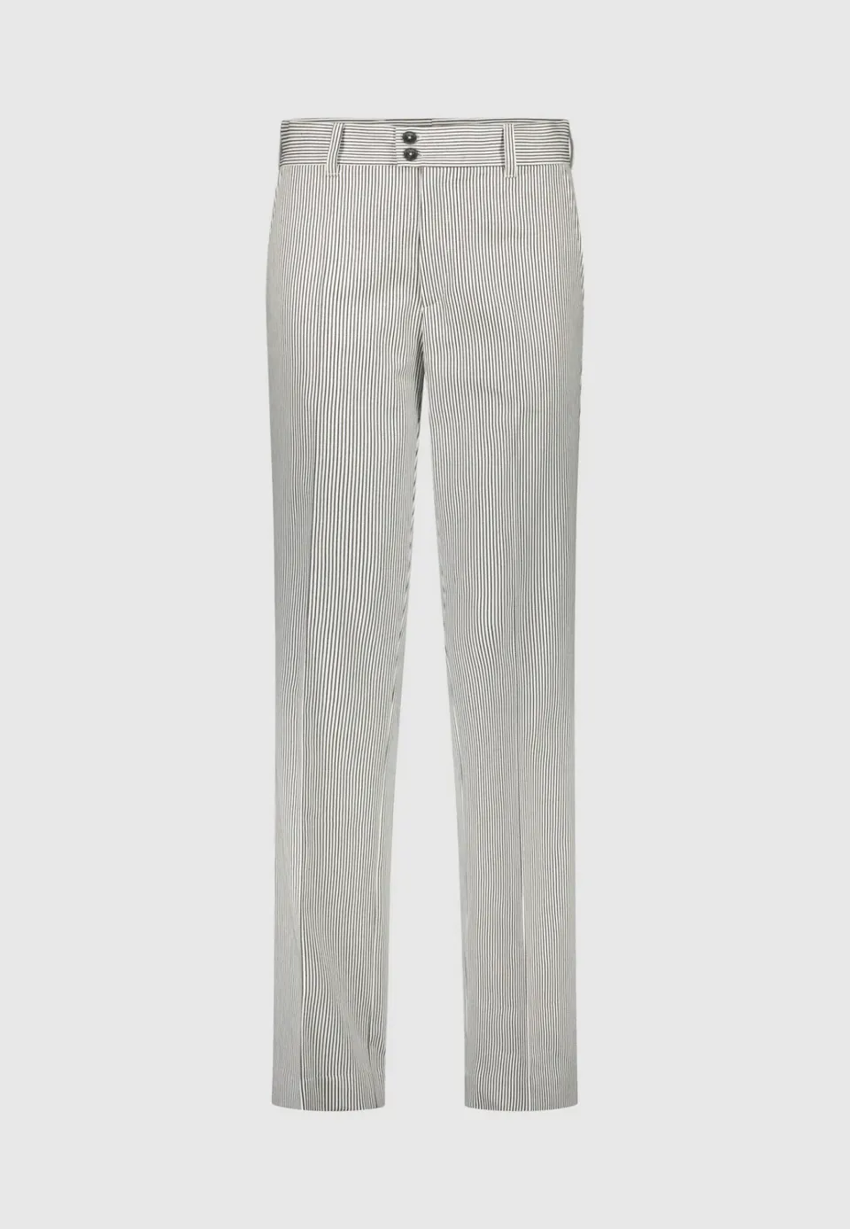 Pierre Talamon Malo Rayé pantalon rayé droit