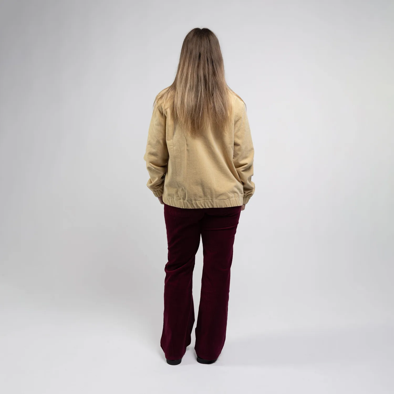 Cotelé Paris Flare Prune pantalon flare prune