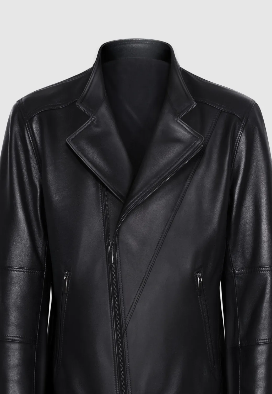 Pierre Talamon Perfecto blouson cuir noir homme