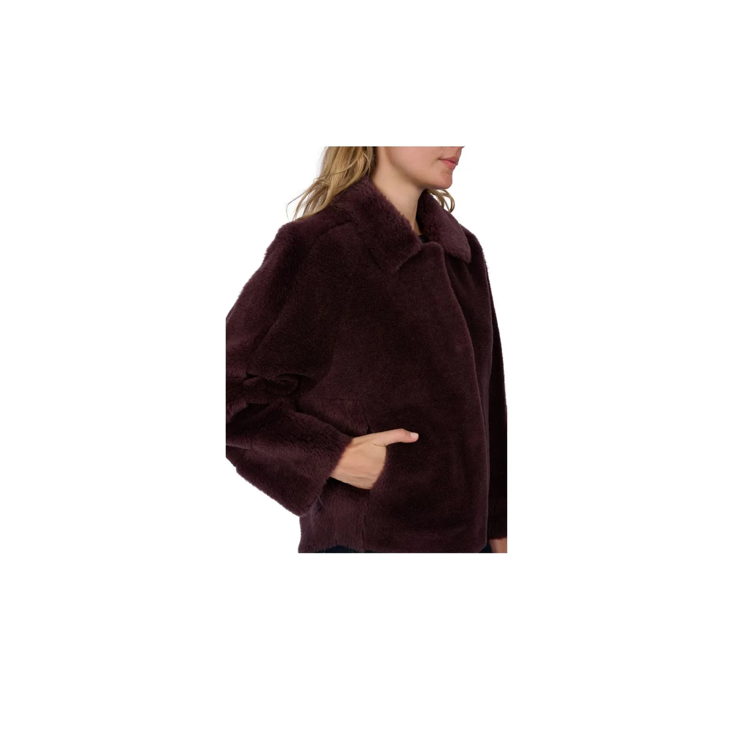 Oakwood Helen 63748 veste laine réversible porto