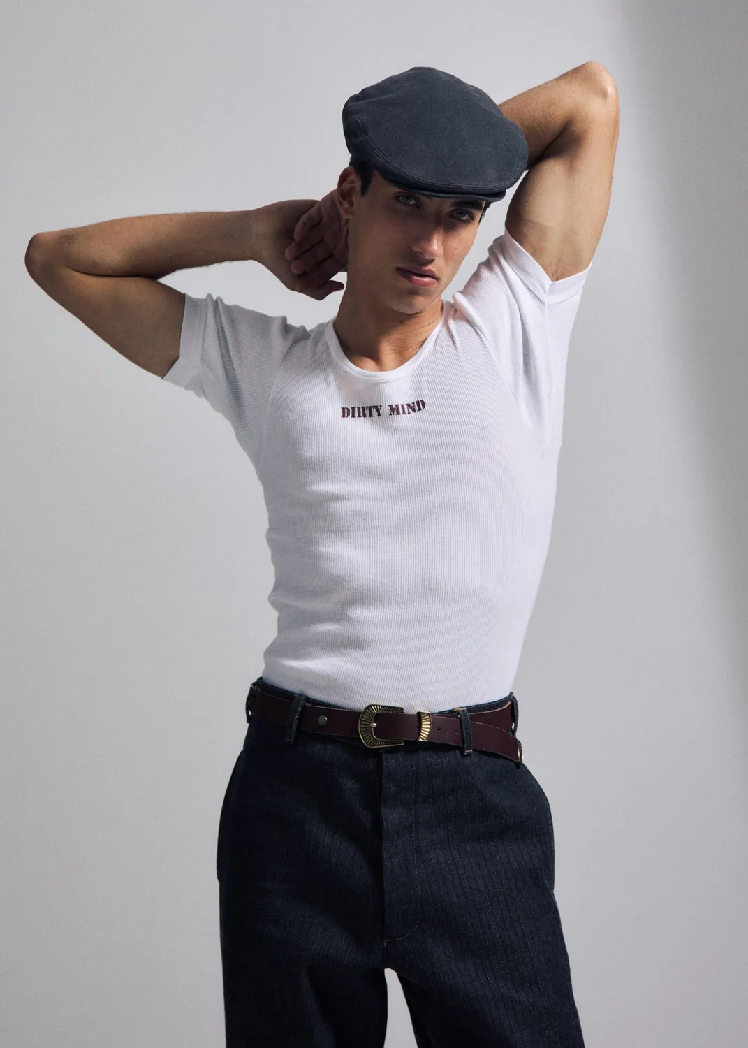 Paolo Leduc Dirty Mind débardeur coton imprimé rouge