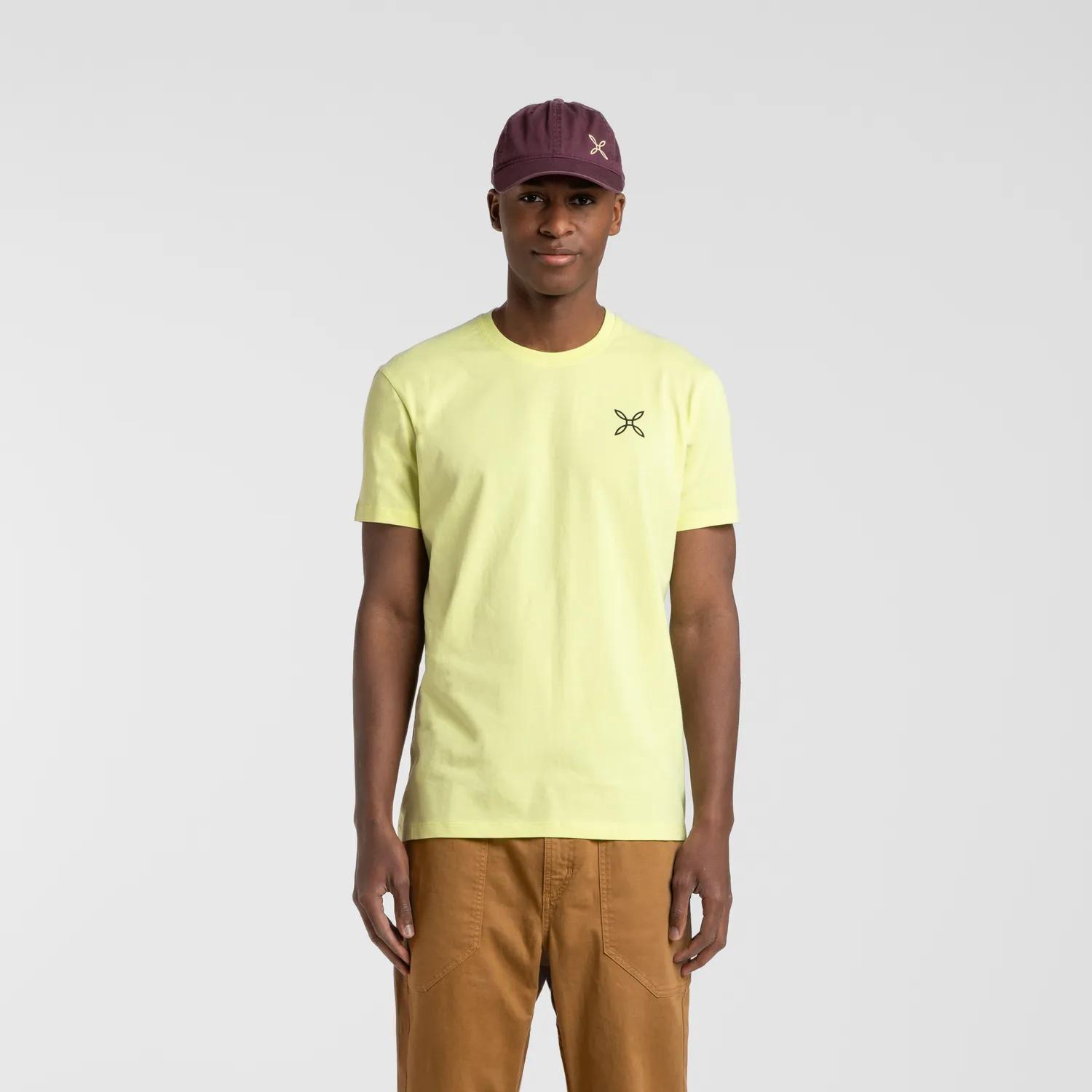 Montura Balance T-shirt coton bio sunny lime