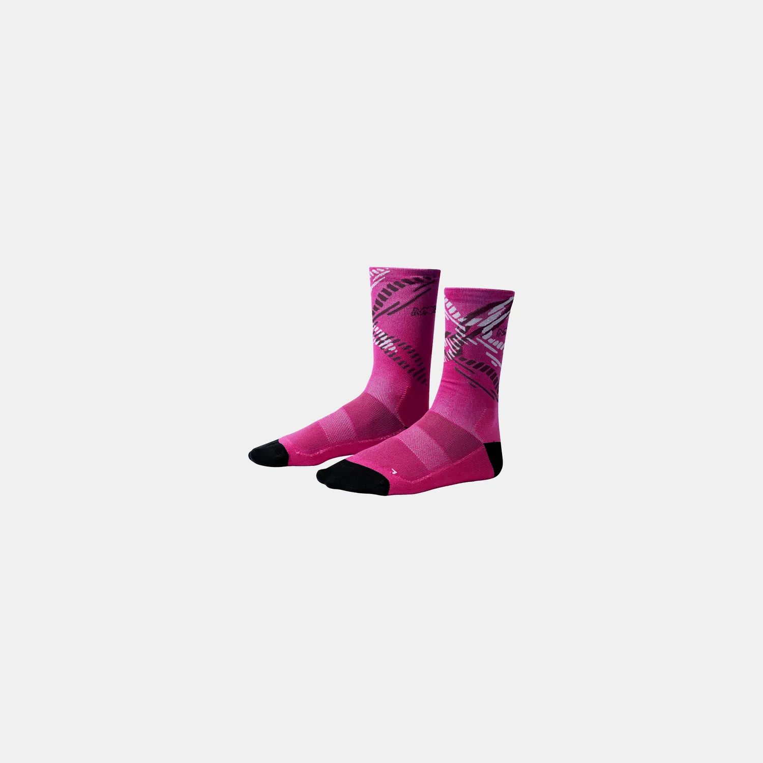 Montura Graphic Logo chaussettes Vibe Green M-L respirantes