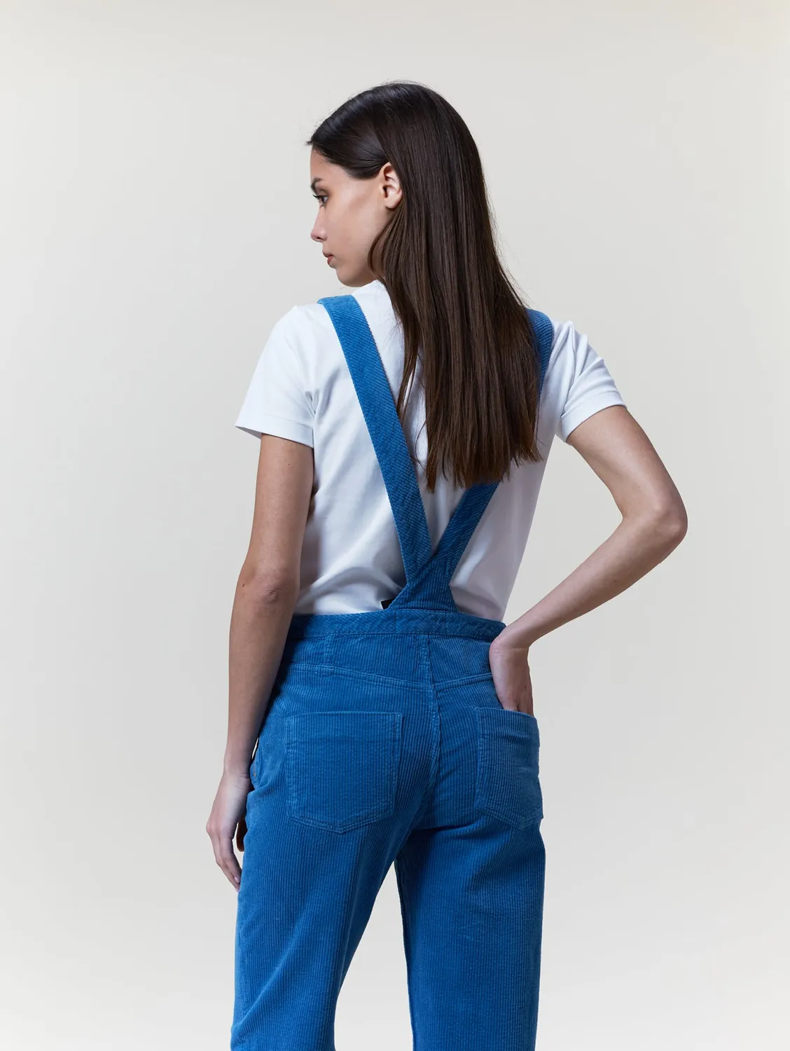 Cotelé Paris Sifnos salopette mom velours 32-44