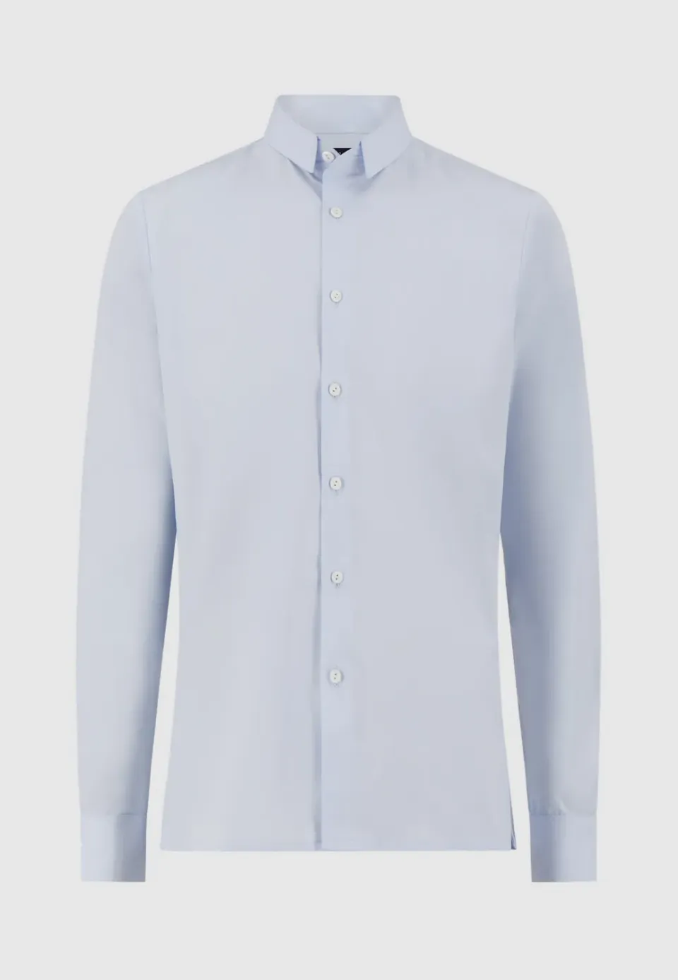 Pierre Talamon Prince chemise ciel cintrée coton