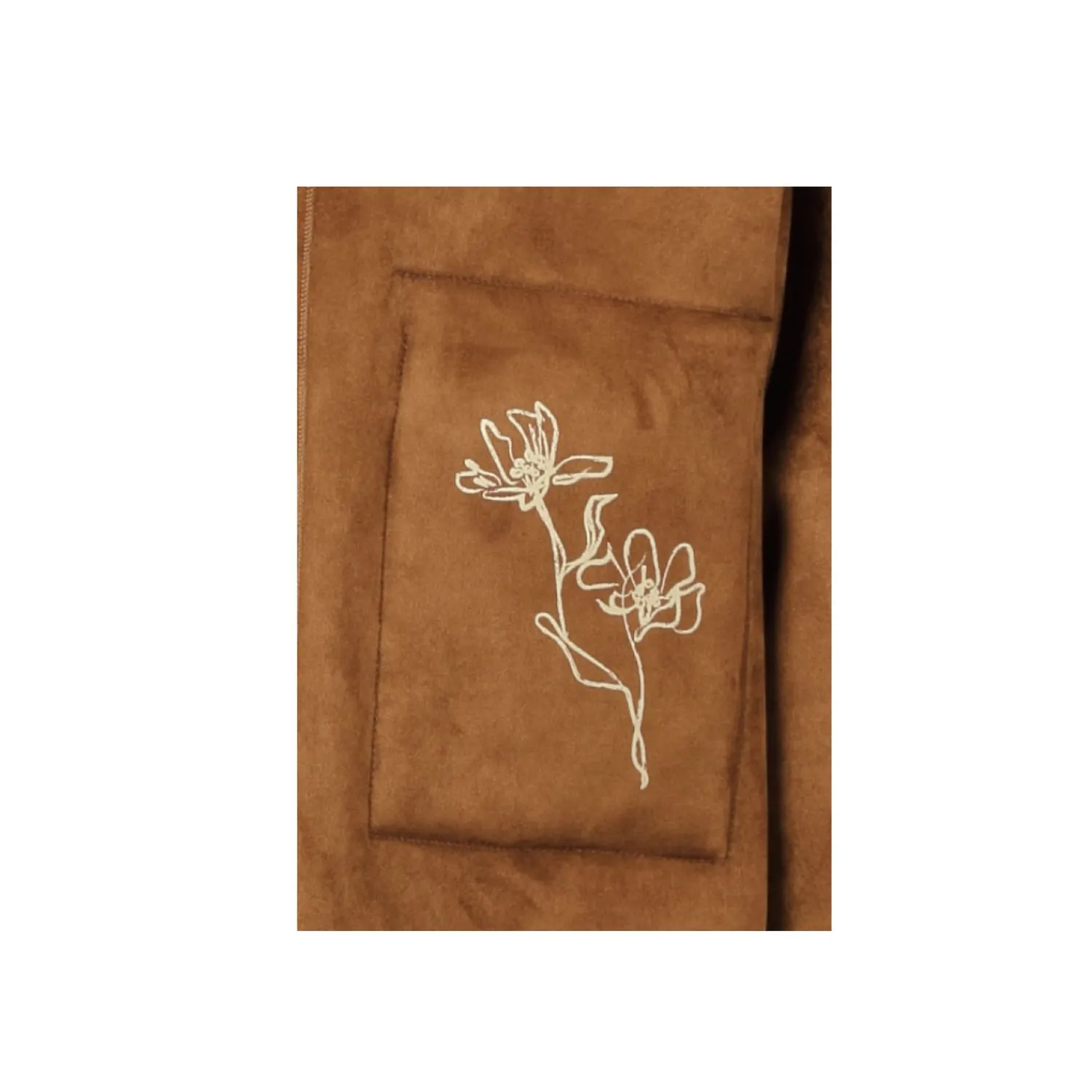 Oakwood Anne 65252 veste fausse fourrure whisky