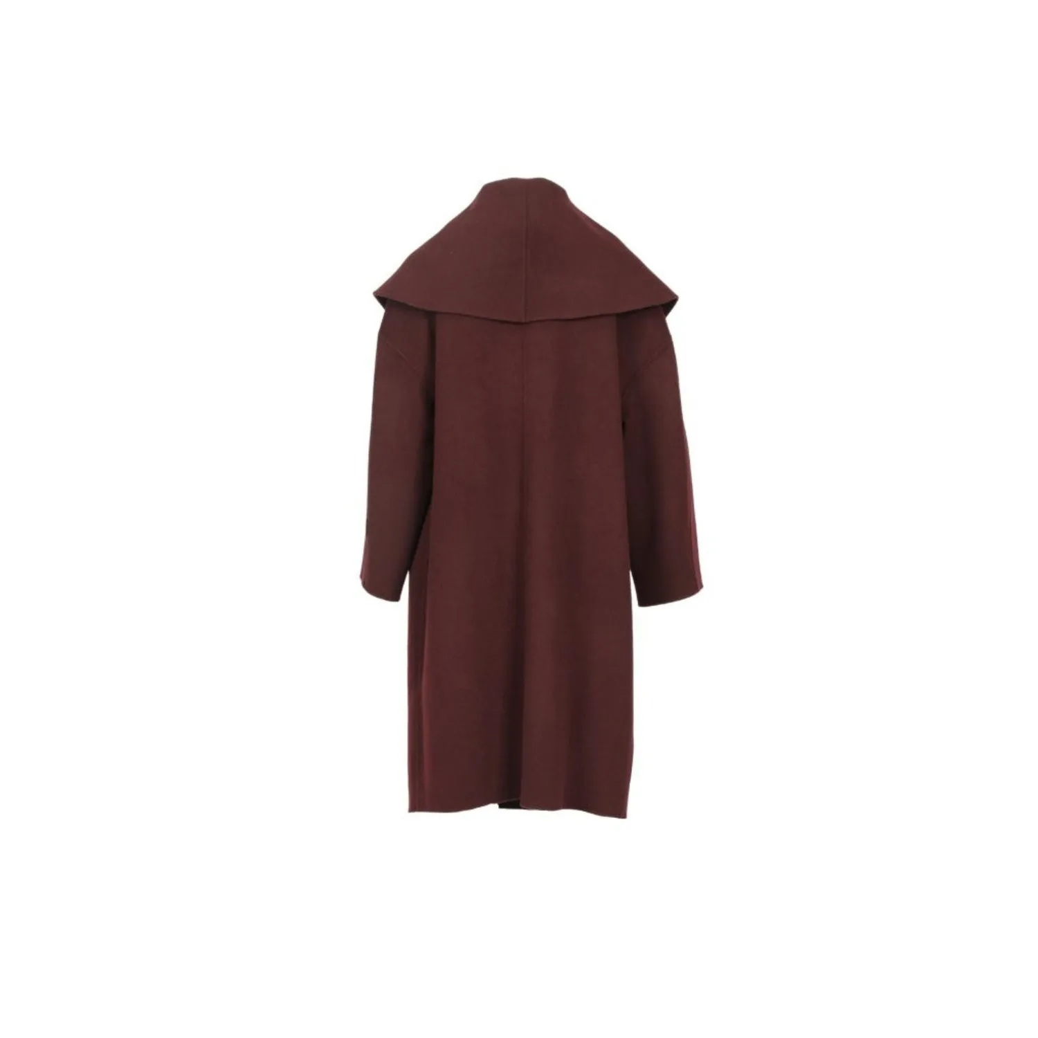 Oakwood Vaila manteau laine porto col châle