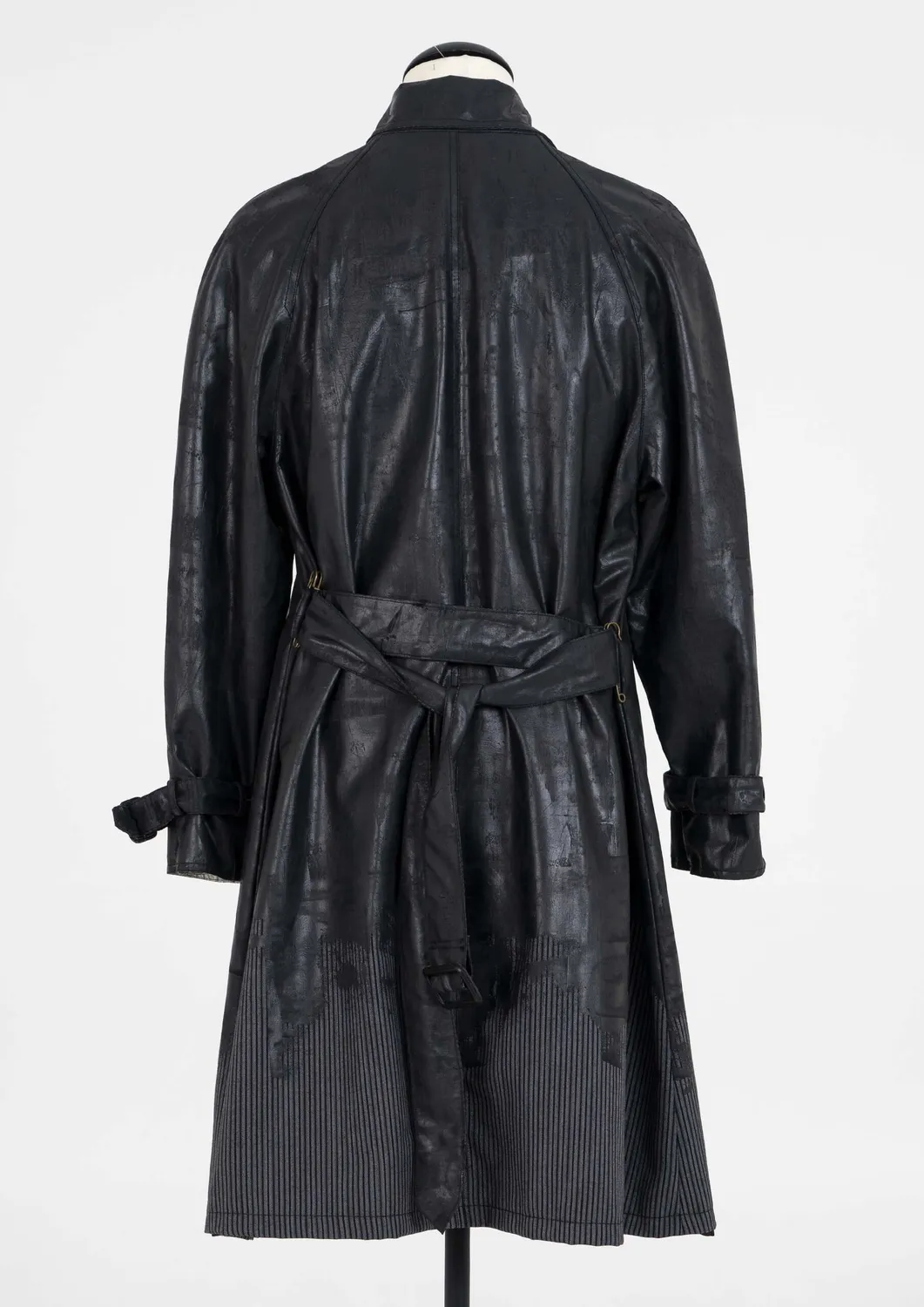 Paolo Leduc Black Pearl trench noir taille M