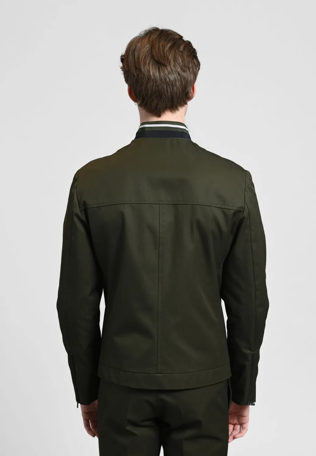 Pierre Talamon Bauer blouson kaki prêt à porter