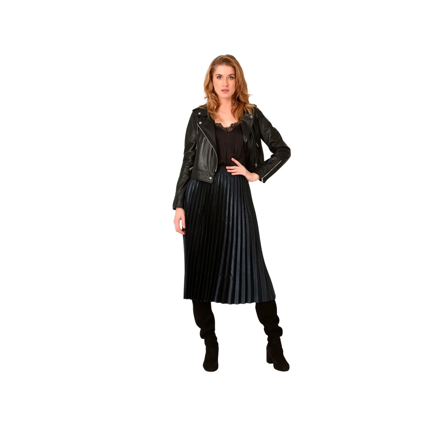 Oakwood Yoko 62326 blouson cuir noir