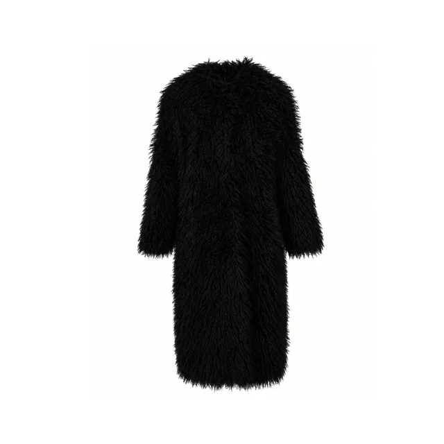Oakwood Harper 65261 manteau fausse fourrure noir frisé