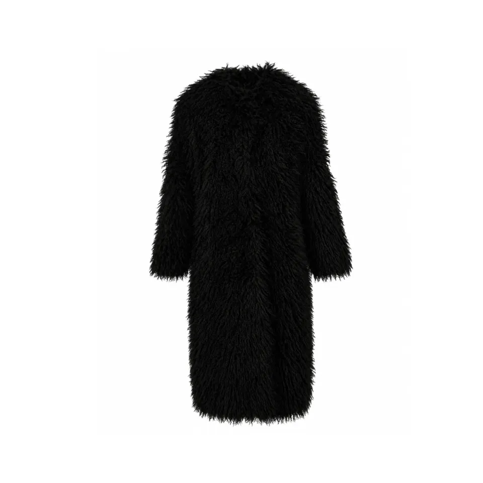 Oakwood Harper 65261 manteau fausse fourrure noir frisé