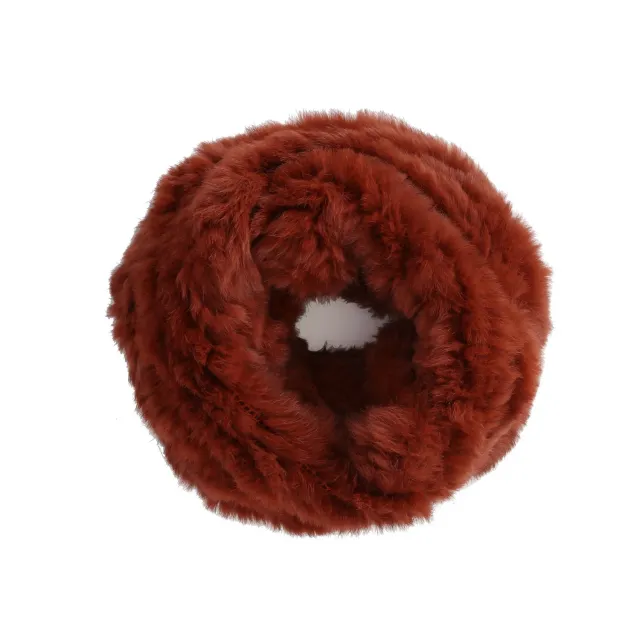 Oakwood Romy 62190 tour de cou fourrure rust lapin