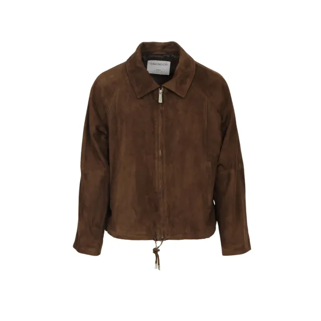 Oakwood Melrose 65273 blouson choco chèvre velours